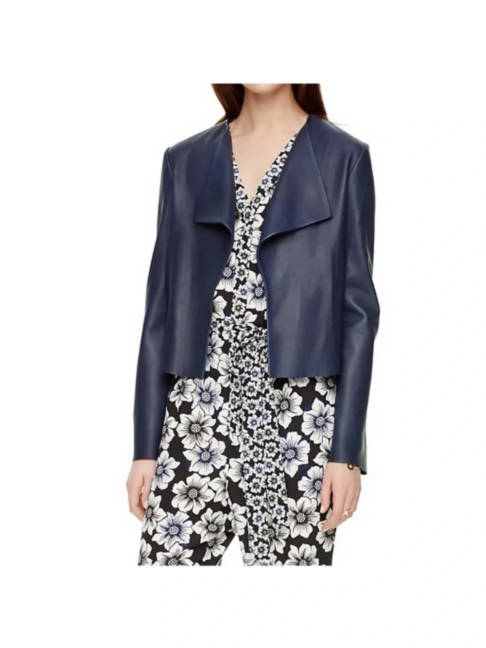 Kate Spade New York Hollyhock Silk Printed Jumpsuit Size XL Black Multi Silk